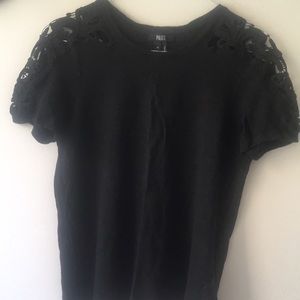 Paige linen lace T-shirt